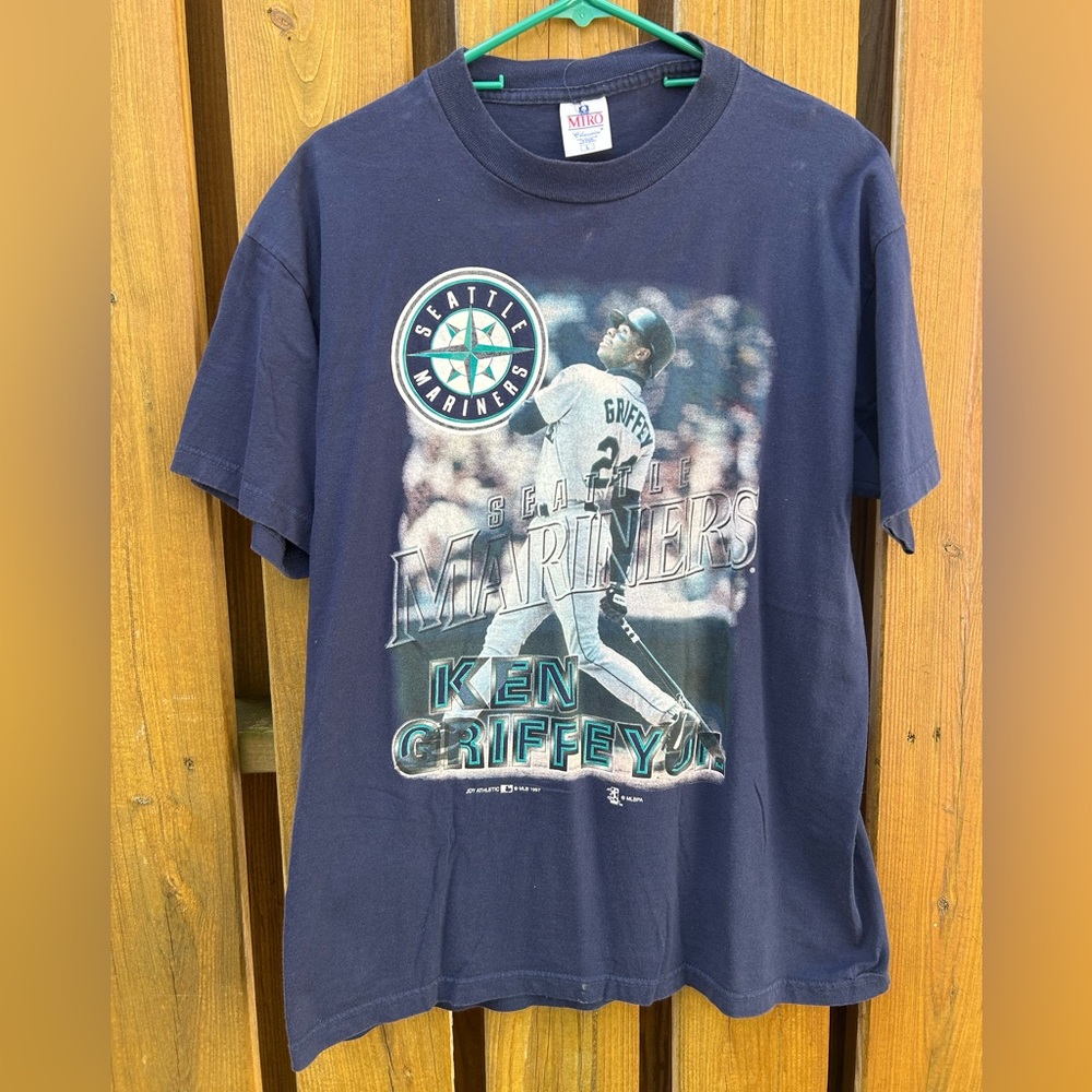 Ken Griffey Jr. Seattle Mariners Vintage 90s MLB T-Shirt